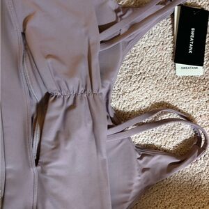 Sweatank Lavender Sports Bra